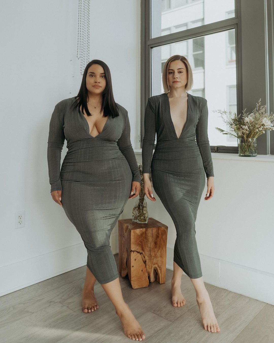 Body Positive Denis Mercedes and Maria Castellanos |  Dress to impress: Two friends show that style shines on every body |  Herbeauty